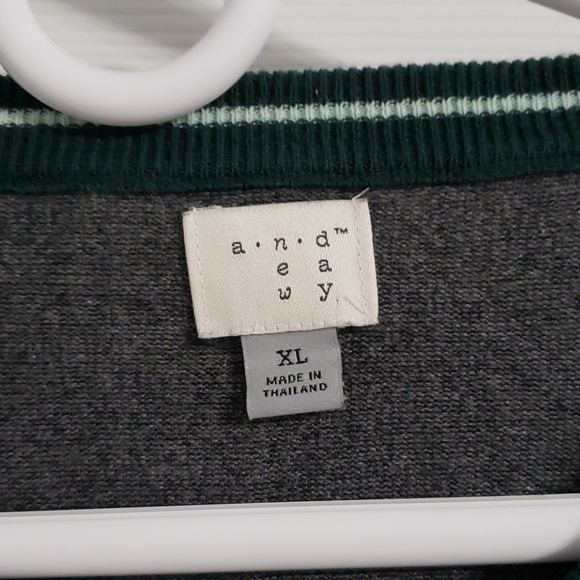 A New Day Grey Button Cardigan Sweater - Picture 2 of 4